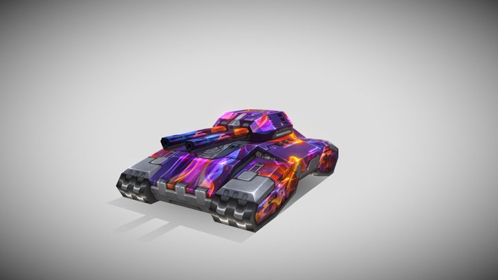 Juggernaut "Tanki Online" 3D Model