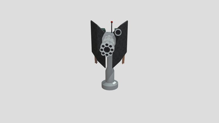 Turret 3D Model