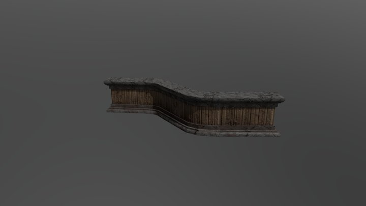 Desk 3D Model