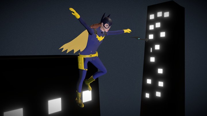 Batgirl! 3D Model