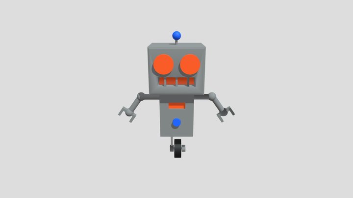 Sarah Reed Robot 3D Model