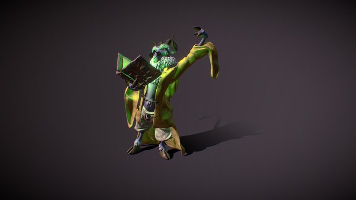 Kazhraham, the (failed) Demon-Goat 3D Model