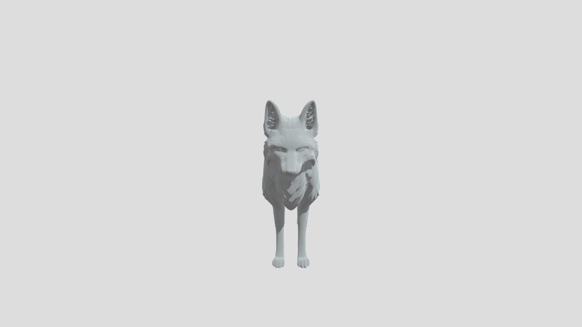 FOX - 3D model by honk3439 [f294dd5] - Sketchfab