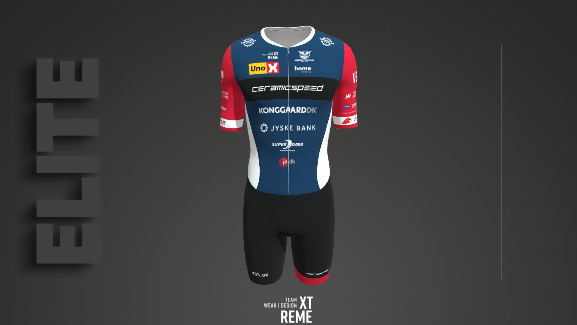 Herning CK TEAM 2024 8210 3D model by Konggaard Xtreme Custom