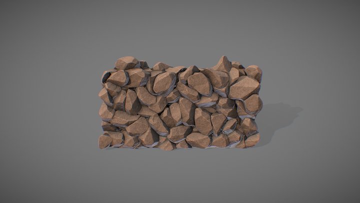 Rock Piles 3D Model