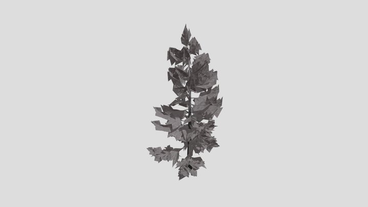 Tree Larchsiberian Bare A3 – Gratis 3D-model STL