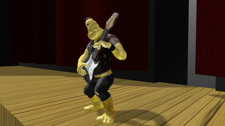 The Cyclops Rockstar 3D Model