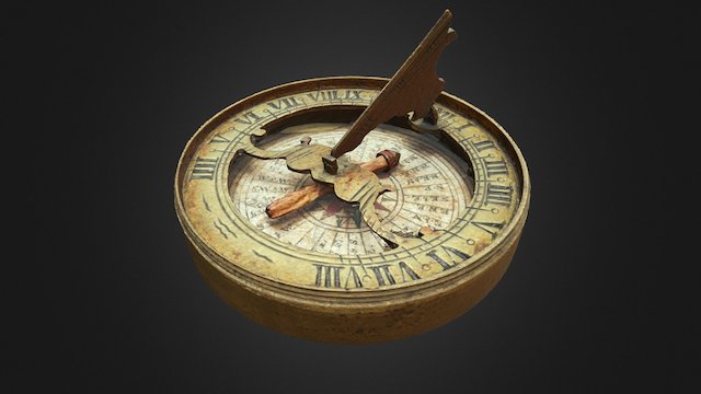 Roger Williams' Compass 3D Model