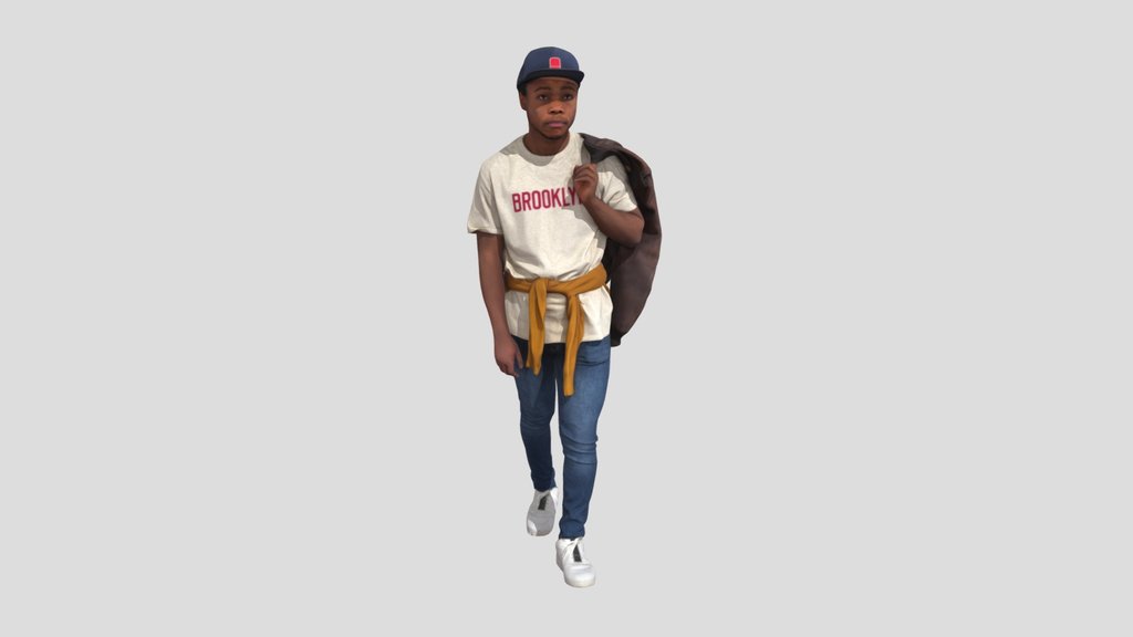 Buddy In The Brooklyn Is Walking