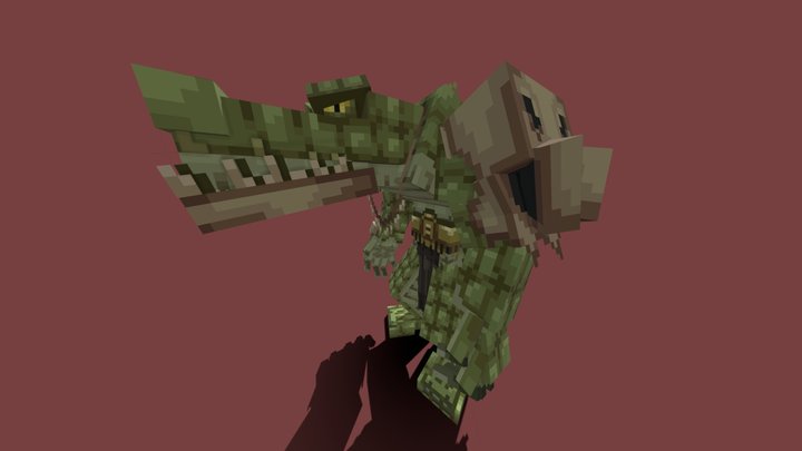 Gator 3D Model