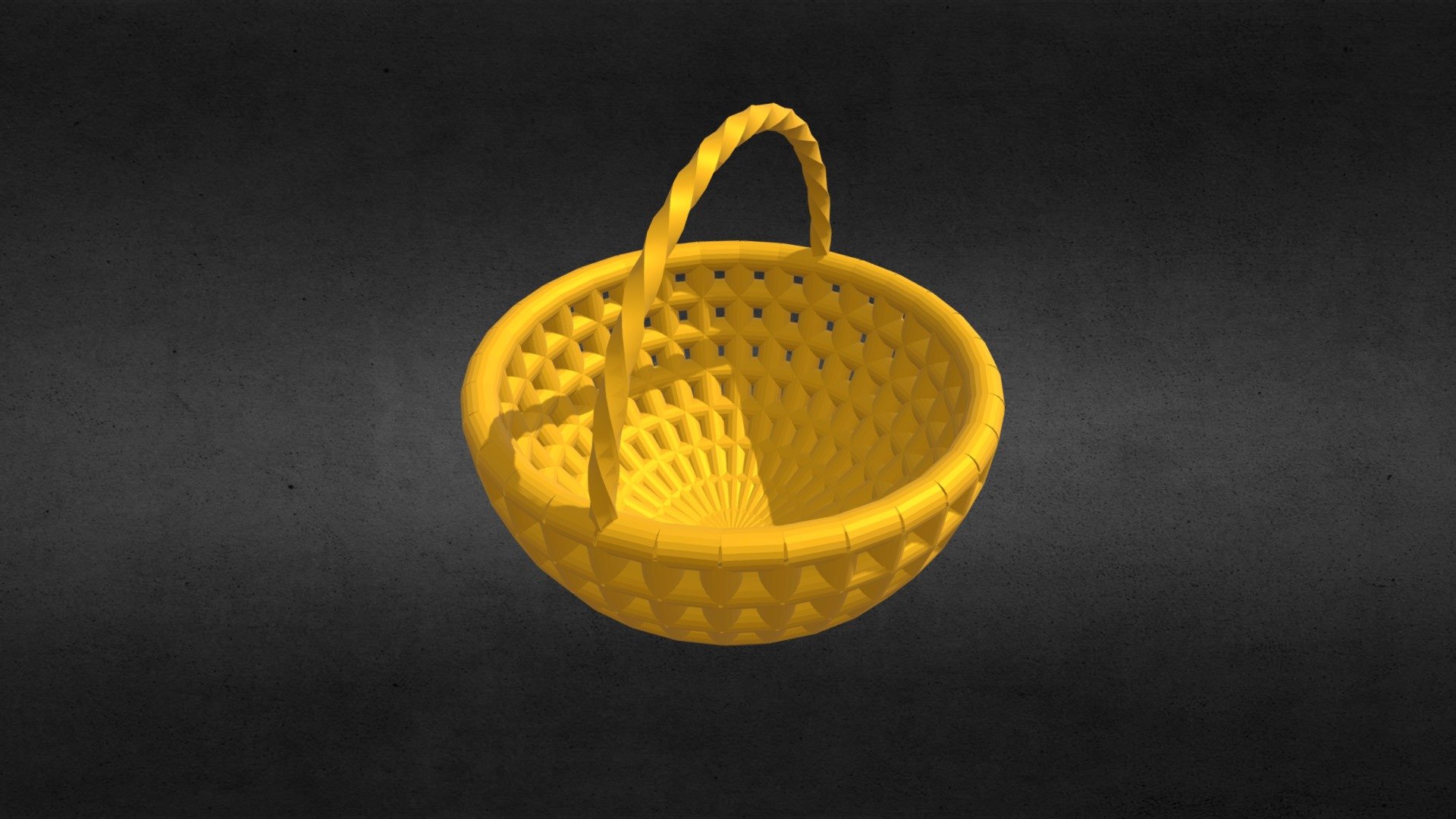 Basket - Download Free 3D model by samsikua [f299834] - Sketchfab