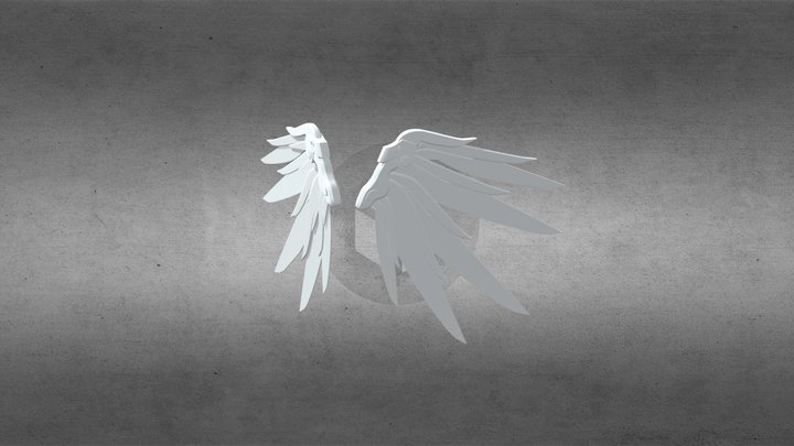 Mercy Wings 3D Model