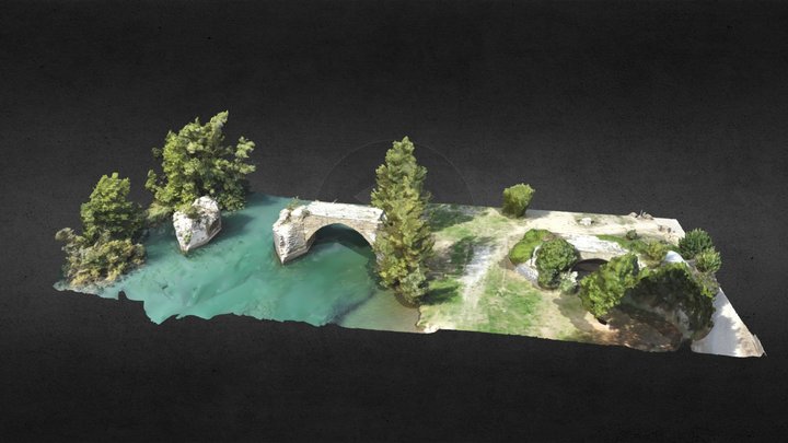 Pont Camarasa 3D Model