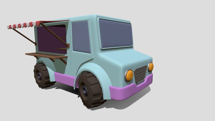 FoodTruck 3D Model