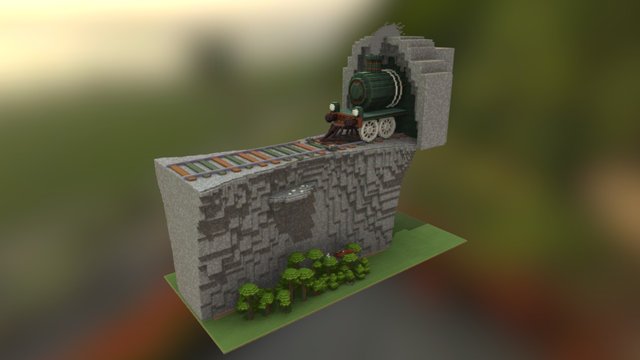 Mysterious Railway 3D Model
