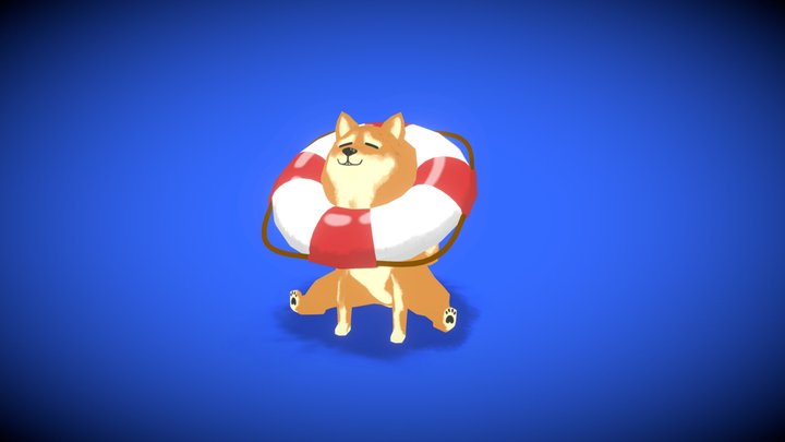 Good buoy doggo 3D Model