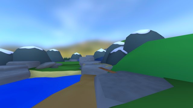 Scrapped TTI Model - The Resistance Grounds 3D Model