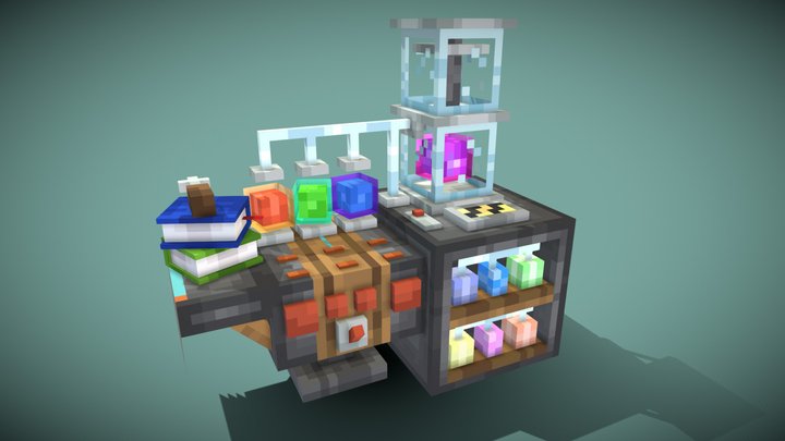 Alchemy Table 3D Model