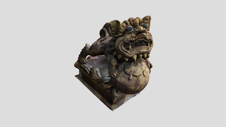 Stone Lion Yilan 3D Model
