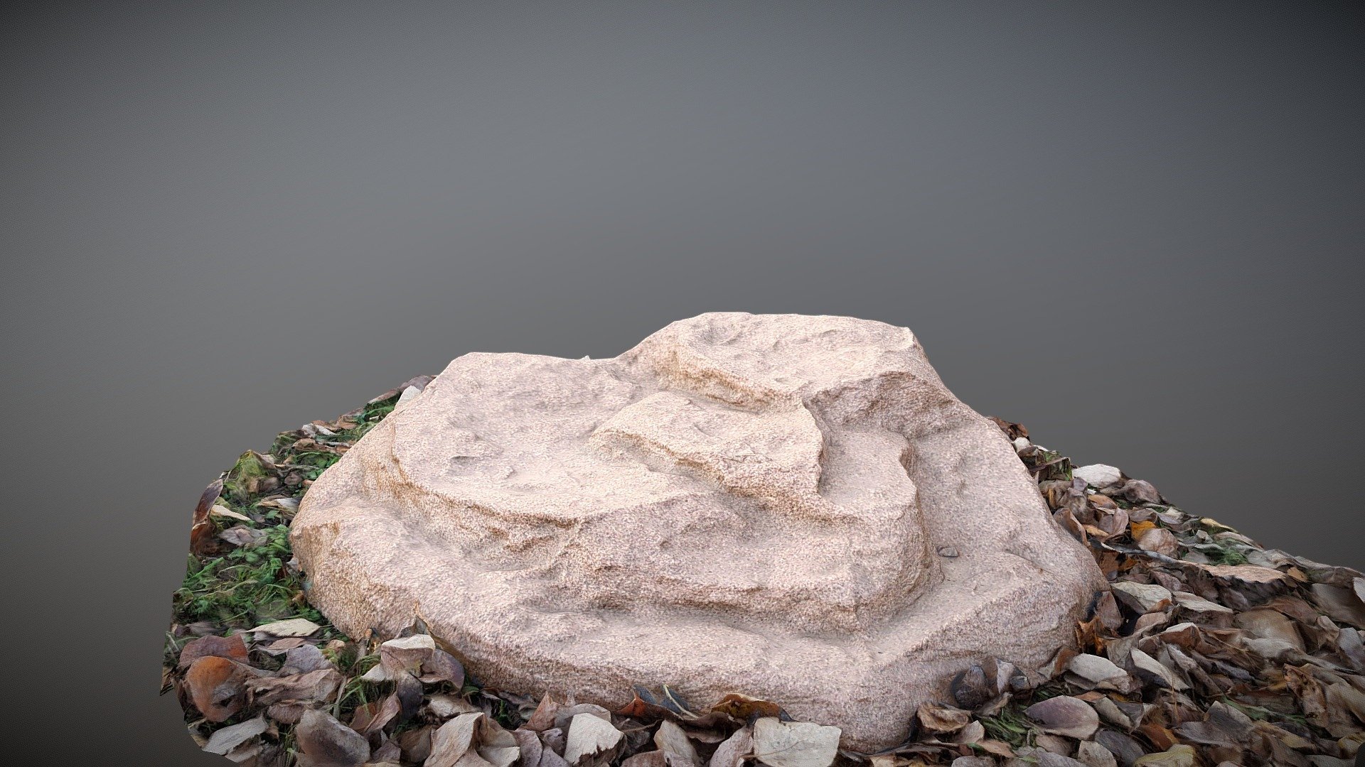 Камень Де-Люкс на люк D75/30 - коричневый — Sketchfab embed 3D viewer