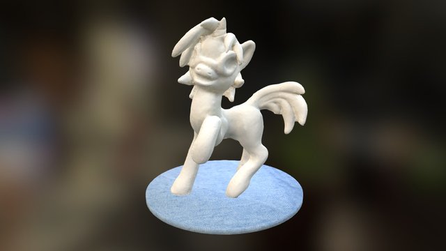 Ceramic Clay Vinyl Scratch 3D Model