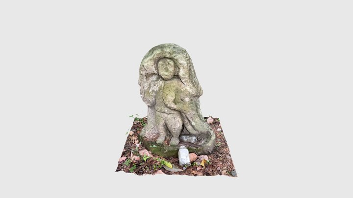 田の神像（鹿児島大学郡元キャンパス） 3D Model