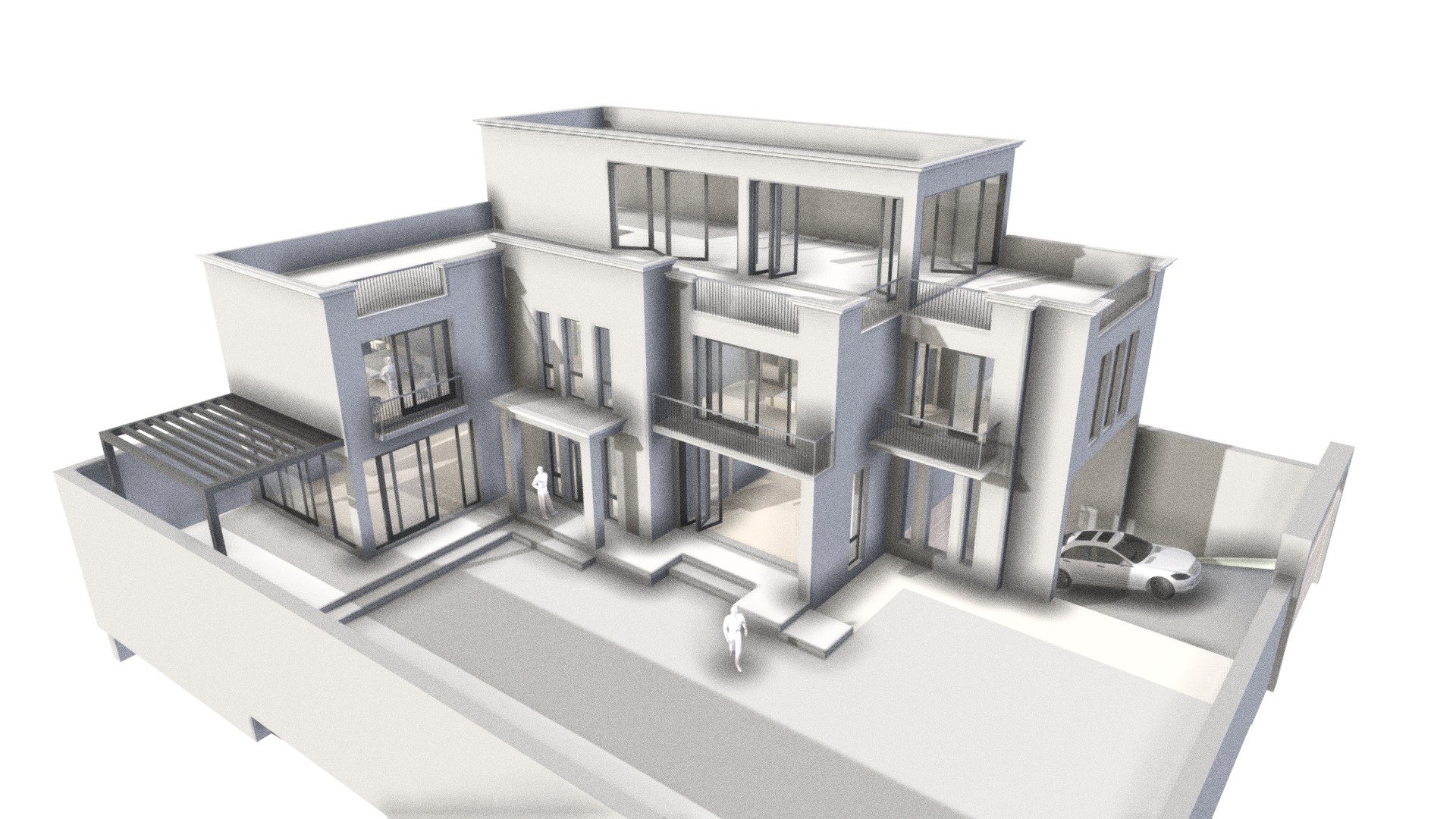 House project 37 - 3D model by Fuad Gahramanov (@FuadGahramanov ...