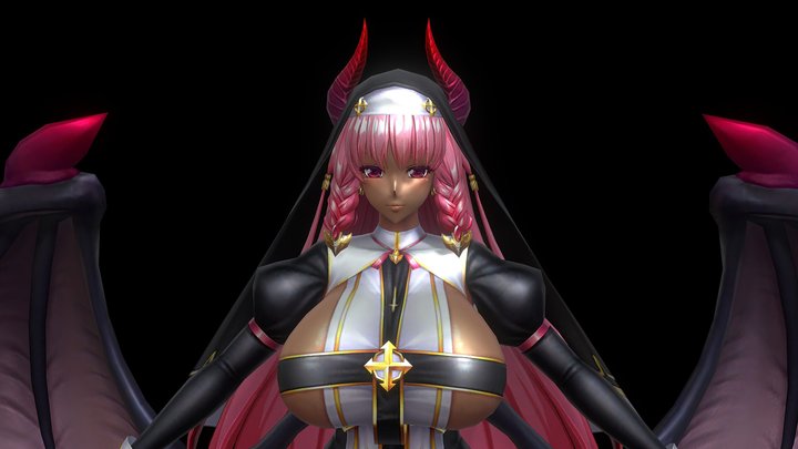 Anime Demon Girl – Modelo 3D gratuito STL