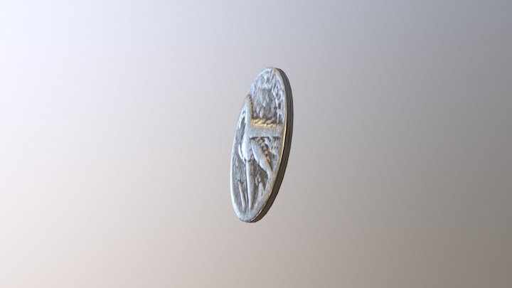 First Century Shekel 3D Model