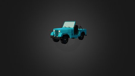 Dharma Intitiative Jeep 3D Model