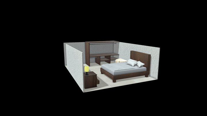 My room v2 3D Model