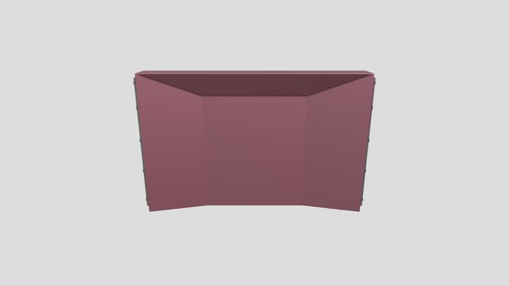 3 part 3D Model