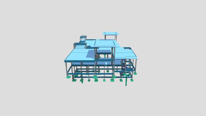 ESTRUTURA LAISE 3D Model