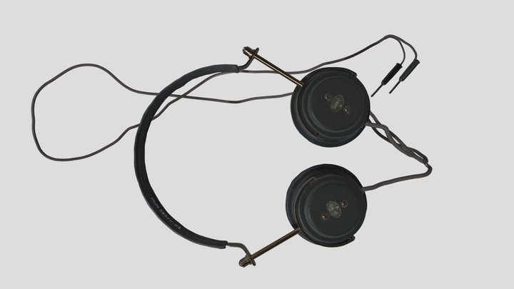 Tefag radio headphones – Free 3D Model STL