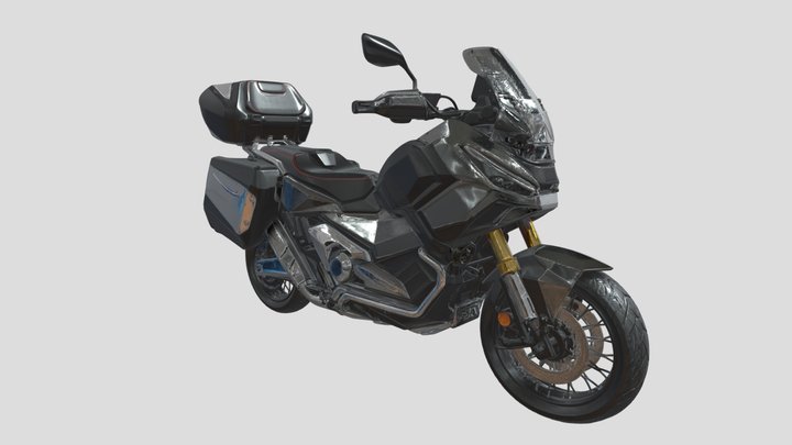Honda X-ADV 2025 Grey Deep + Luggage Mount