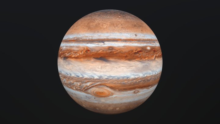 Jupiter-8K 3D Model