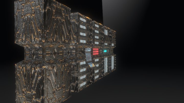 Sci-Fi Based Server Racks – Free 3D Model STL