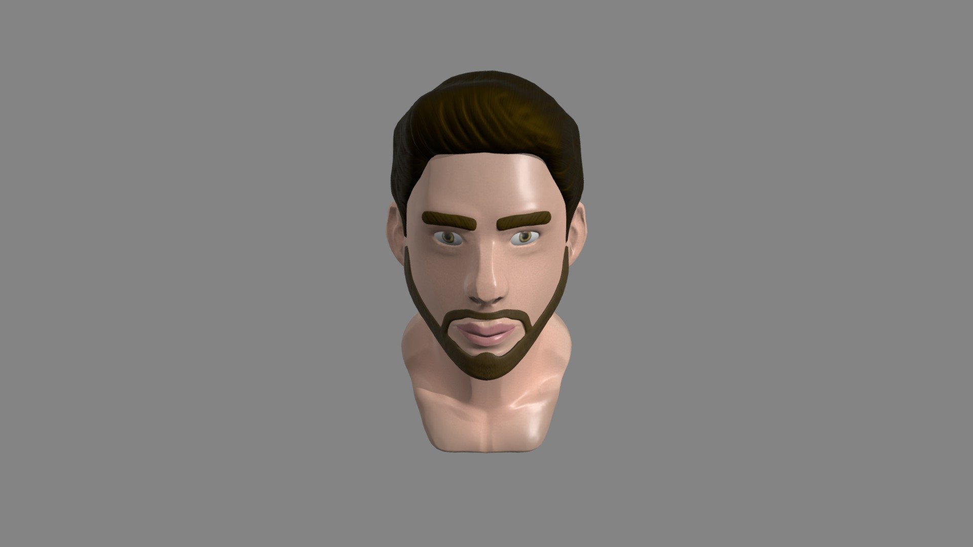 Stylised Self Portrait Low