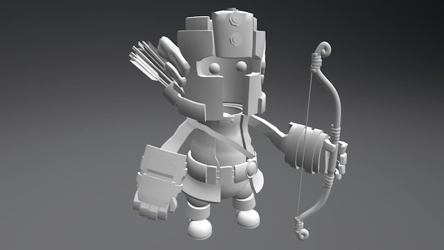 Archer 3D Model