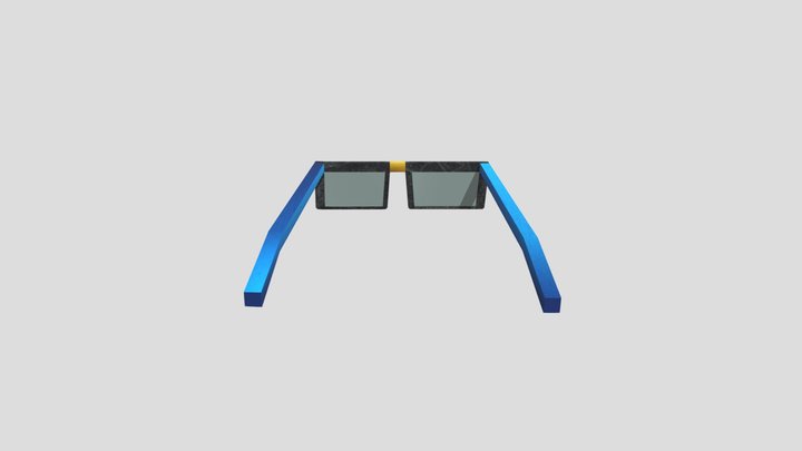 Sunglasss Textured 3D Model