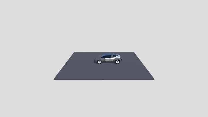 Toyota Proposal One Coupe V3 3D Model