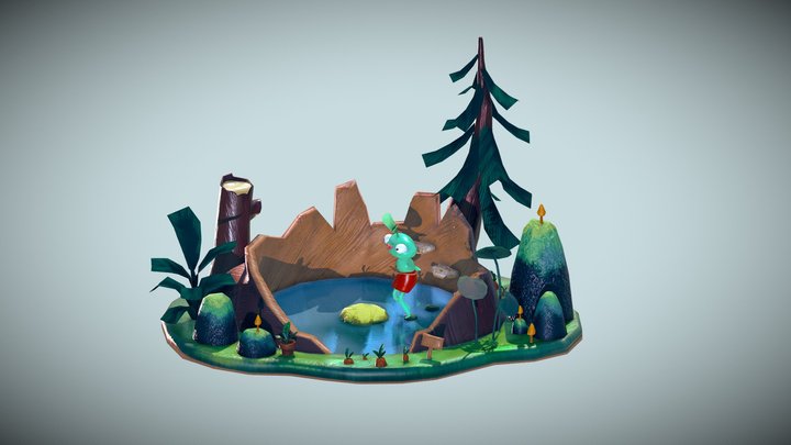 Intro to 3D exam 3D Model