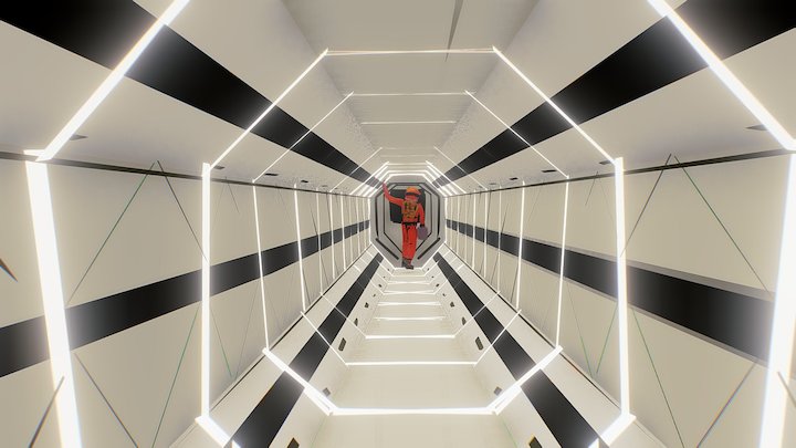 Karel Cettl - Space Oddysey Tilt Brush 3D Model