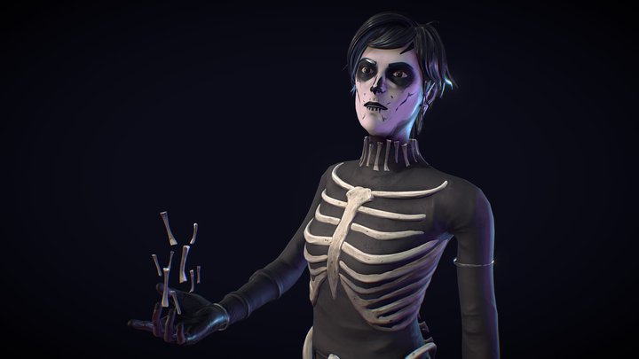 Harrowhark Nonagesimus 3D Model