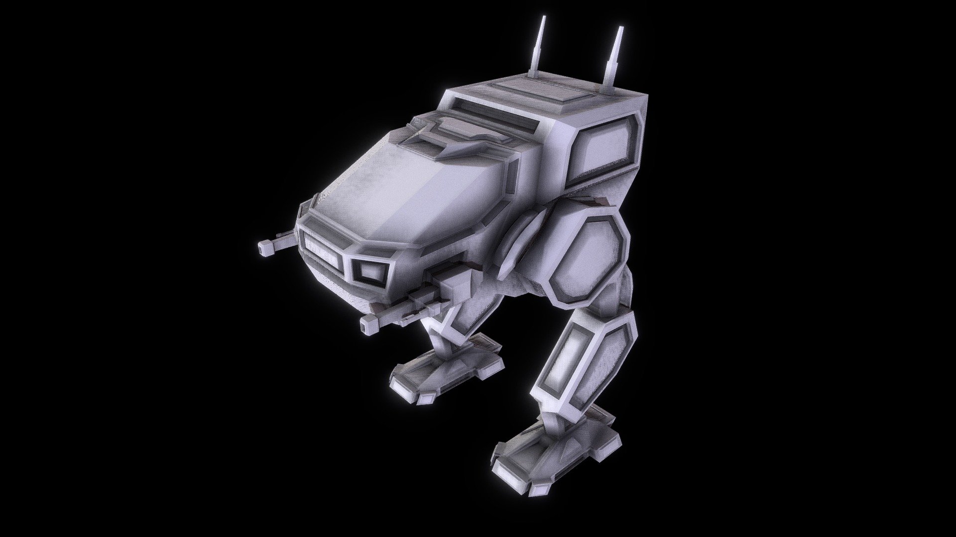 Walker 2 - FREE for texturing
