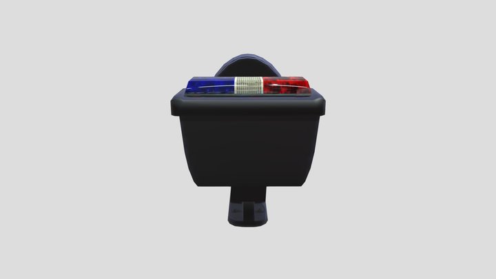 Skibidi_toilet_police 3D Model