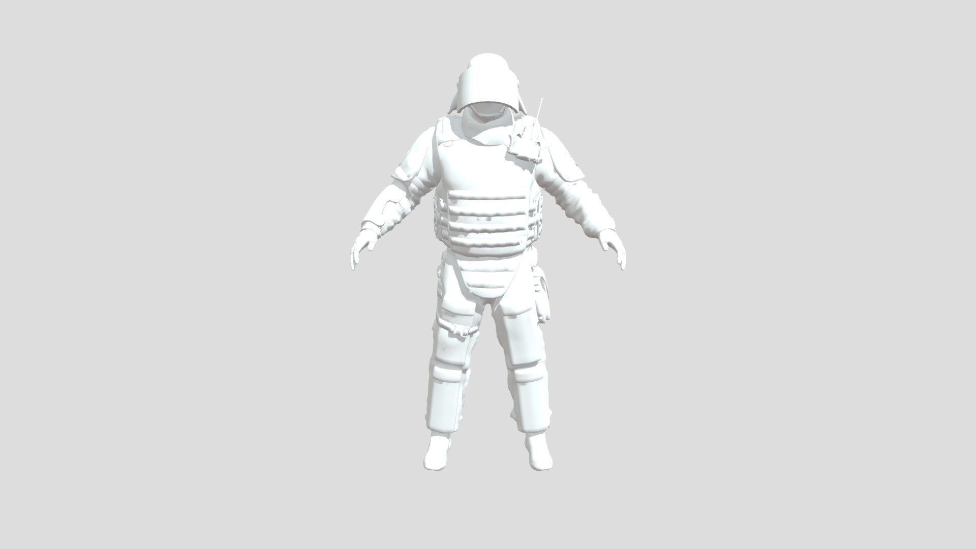 Montagne R6 Untextured 3d Model - Download Free 3D model by QuinnRabbit ...