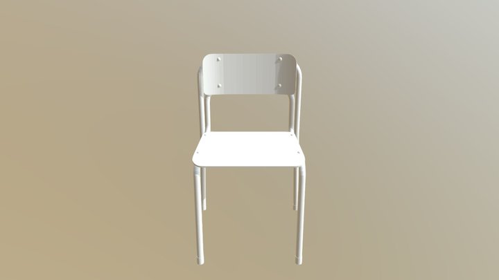 school_Chair 3D Model