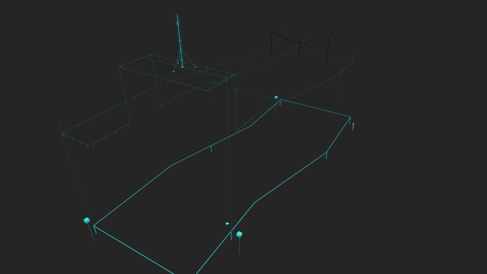 SPDA - Estrutural - 3D model by Gualtech Engenharia (@gualtech ...