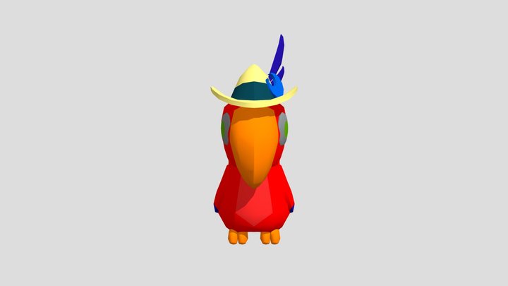 Macki Macaw's.3mf 3D Model